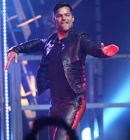 O cantor Ricky Martin  