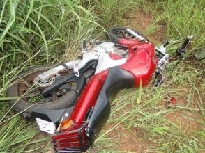 A moto estava perto do corpo