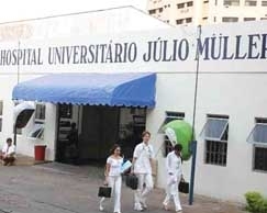 Hospital Jlio Mller, da UFMT: ao lado do Hospital Geral e do Santa Helena, est credenciado pelo Sistema nico de Sad