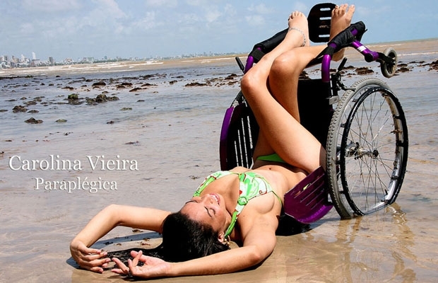 Carolina Vieira, uma das modelos da agncia de Kica