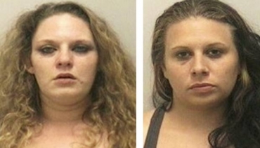Regina Shiner e Christianne Taylor foram presas aps ato sexual no estacionamento.