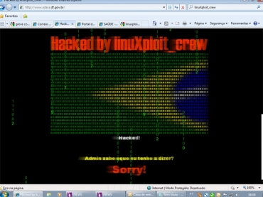 Ataque hacker tira do ar site da Agncia Reguladora de de guas, Energia e Saneamento do Distrito Federal na madrugada d