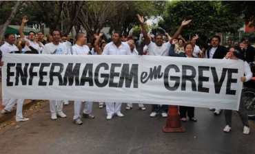 Enfermeiros afirmam que greve  por tempo indeterminado; MPT tentar intermediar 