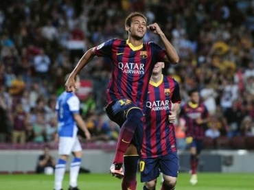 Neymar ter mais responsabilidades no Barcelona desfalcado de Messi