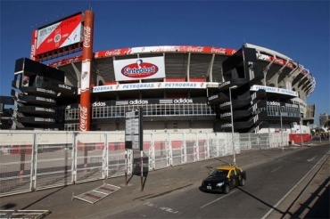 O estdio argentino Monumental de Nez, palco da final da Copa Amrica