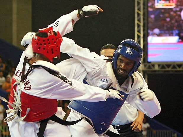 Diogo Silva conquistou a mais recente vaga brasileira para Londres, no taekwondo