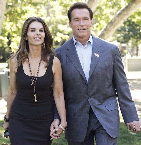 Maria Shriver e Arnold Schwarzenegger devem dividir em divrcio fortuna de R$ 600 milhes