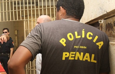 Servidores reclamam de falta de condies de trabalho na Penitenciria Central do Estado, em Cuiab