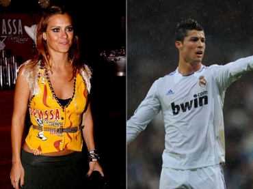 Carolina Dieckmann e Cristiano Ronaldo gravaro propaganda para marca de xampu