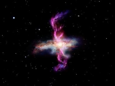 oto mostra gases moleculares em expanso; acredita-se que as estrelas se formam a partir desses gases