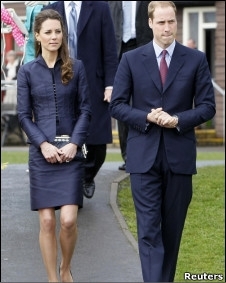 William e Kate em seu ltimo compromisso oficial antes do casamento